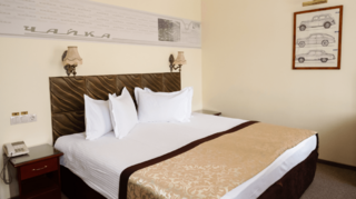 Гостиница Волна Нижний Новгород 2-комнатный номер люкс премиум с 1 двуспальной кроватью-3